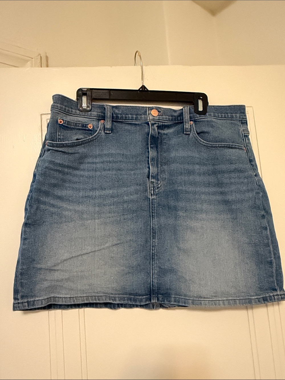 BRAND NEW- J. Crew Light Blue Denim Mini Skirt